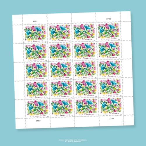 Celebration Blooms 2024 Sheet of 20 Forever Stamps