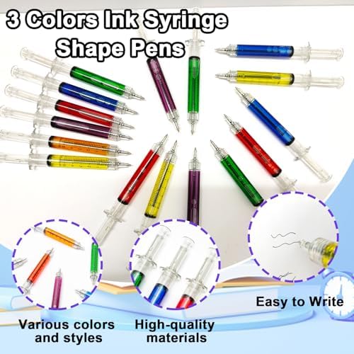 36 PCS Syringe Pens for Nurses and Kids