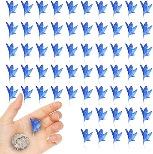 Blue Dried Pressed Corn-Flower for Resin Crafts 50PCS