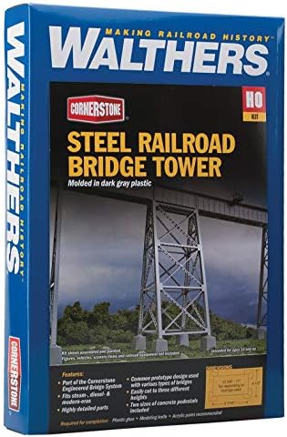Walthers Trainline Steel Bridge Tower Kit