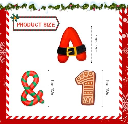 Tenare 134 Pcs Christmas Letter Bulletin Board Set