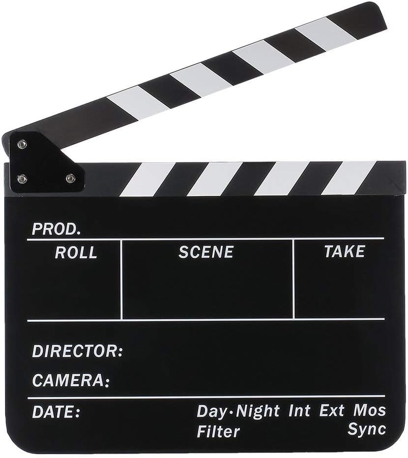 Coolbuy112 Magnetic Clapboard with Dry Erase Film and Custom Pens