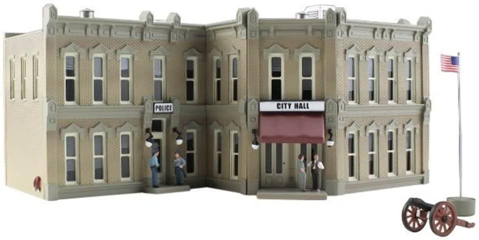 Built-N-Ready Municipal Building N Scale
