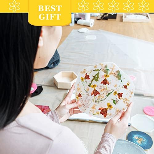 Dried Flowers Dancing Flower with Stem for Resin Crafts 60PCS