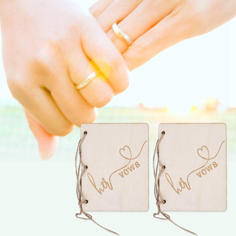Elegant Wedding Vow Booklets for Special Occasions