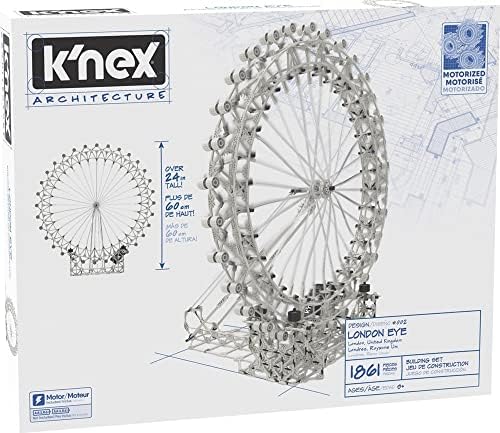KNEX London Eye Ferris Wheel - 1861 Pieces - Motorized - Build It Big