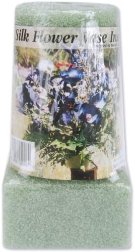 FloraCraft FloraFome Memorial Vase Insert Green