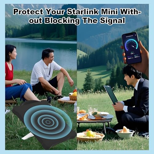 Starlink Mini Protective Cover Military-Grade Shockproof Case
