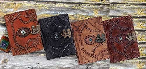 Hocus Pocus Spell Book Vintage Leather Journal