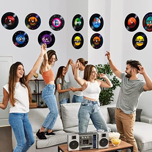 60 pcs Record Bulletin Board Cutouts 10 Designs