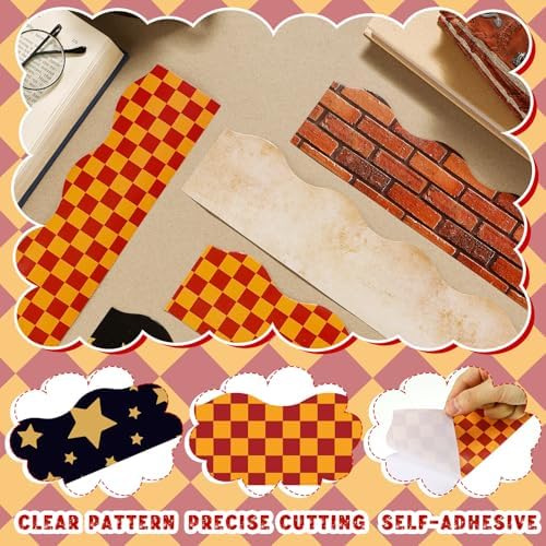 80 Pcs Magical Wizard Bulletin Board Borders Trim Stickers