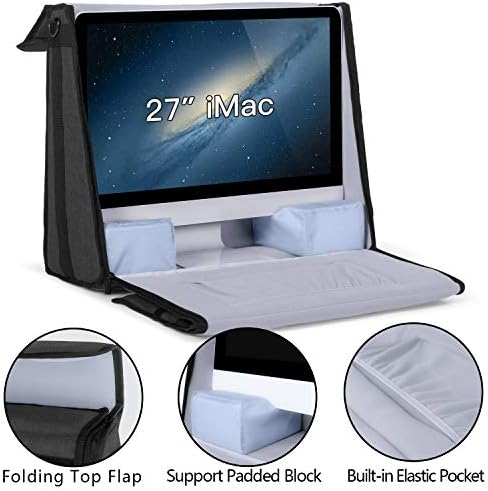 Damero Tote Bag for Apple 27 Inch iMac Desktop
