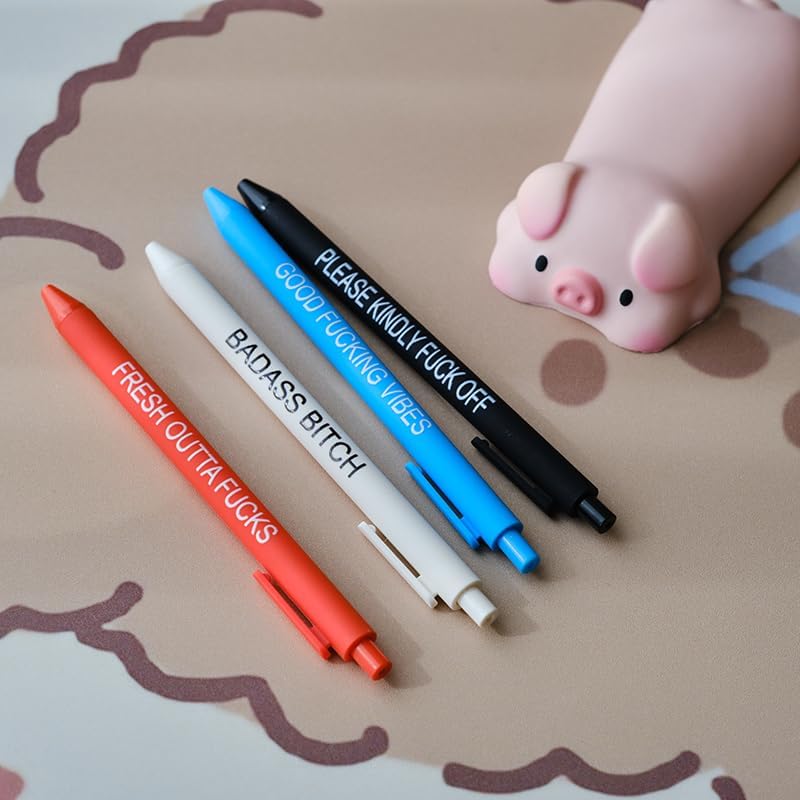 11Pcs Funny Adult Ballpoint Pen Set for Office Gifts