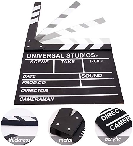 BIGOTTERS Movie Clap Board 12x11 Inch Wooden Board