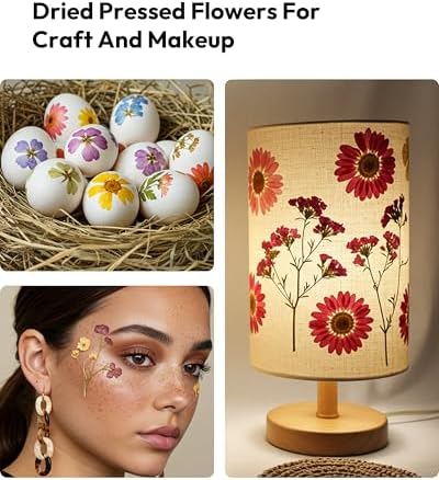 58 Pcs Dried Flowers Pressed Flowers Craft Kit