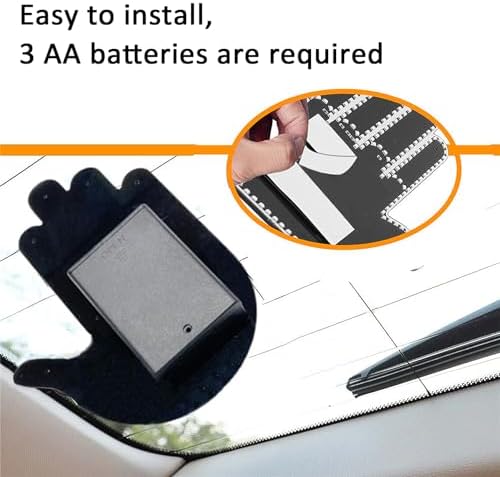 Finger Gesture Light - Remote Controlled LED Hand Sign for Car Truck