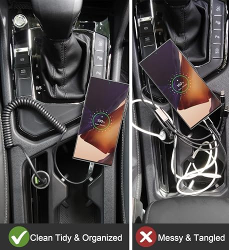 KIYODA USB C to C Charger Cable 3ft 2Pack Coiled