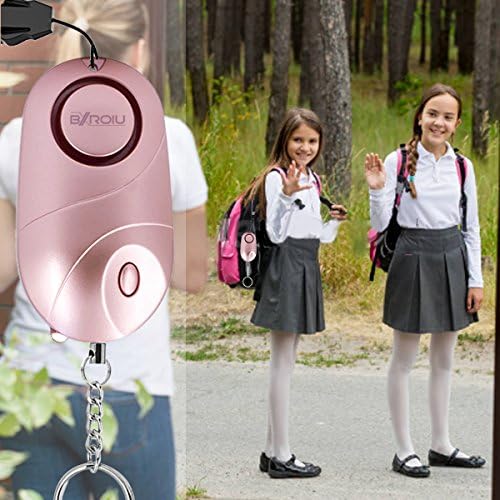 Personal Alarm Siren with LED Lights for Safety
