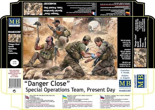 Master Box 35207-135 Danger Close Figure Kit