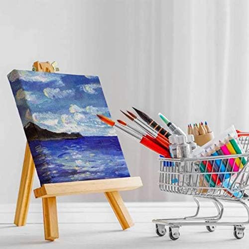 6 Pack 94 Inch Tall Wood Easels for Art and Display