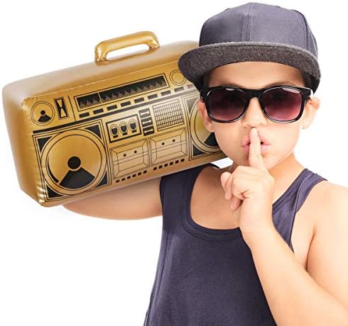 Inflatable Boombox and Phone 80s 90s Party Decor