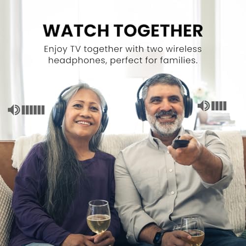 Avantree Duet - Dual Wireless Headphones for TV Watching