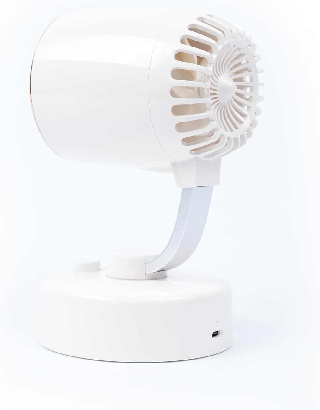 MrYoung Quiet Desk Fan - 4-Speed USB-C Rechargeable with 150 Oscillation