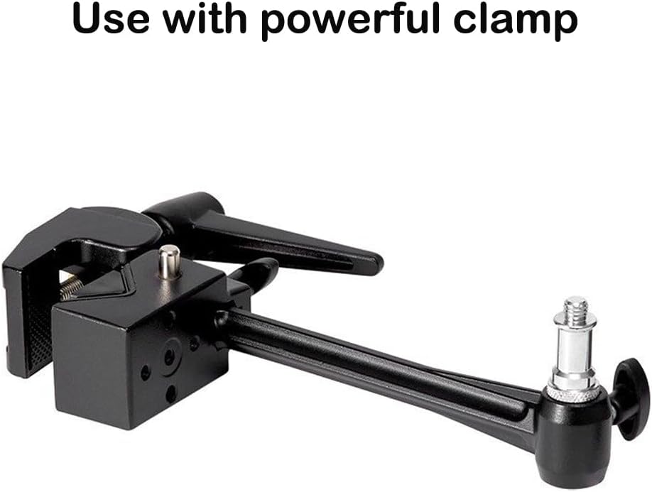 6 Inch Extension Arm with Spigot - 2 Pack for Super Clamp