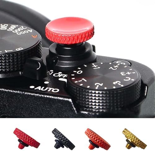 4PCS Premium Soft Shutter Button for Fujifilm Cameras