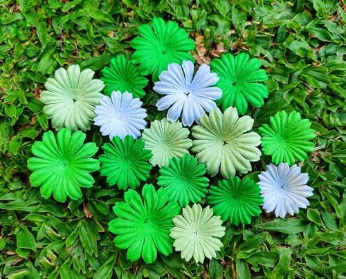 Daisy Petals Mulberry Paper Flowers Handmade for DIY Crafts Supplies