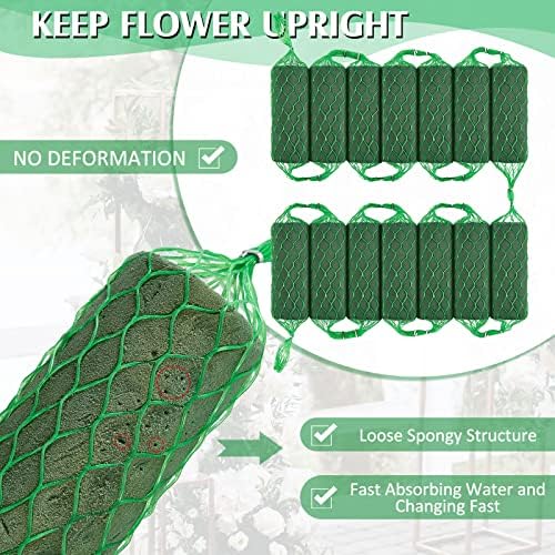 42 Pcs Floral Foam Garland 276ft for Decorations
