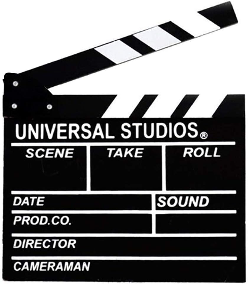 BIGOTTERS Movie Clap Board 12x11 Inch Wooden Board
