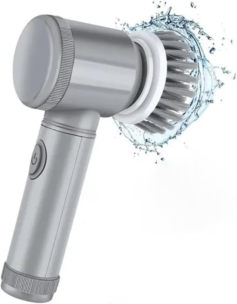 Spin Scrubber with 6 Brush Heads Multi-Purpose Electric Cleaner