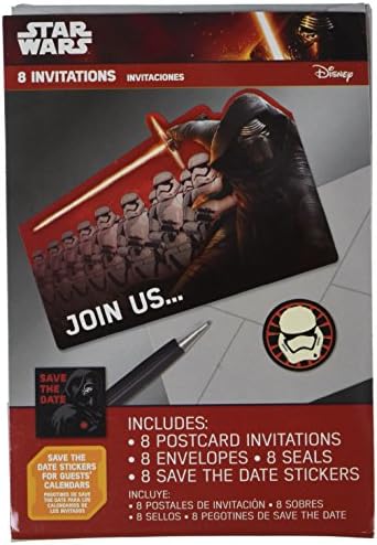 Star Wars Episode VII Postcard Invite Set