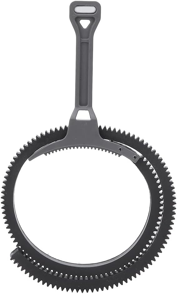 Tbest Adjustable Zoom Follow Focus Lever with Gear Ring for DSLR Cameras