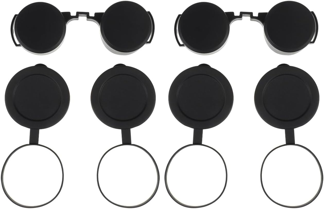 Homoyoyo 6Pcs Rubber Lens Caps Set for Binoculars and Telescopes
