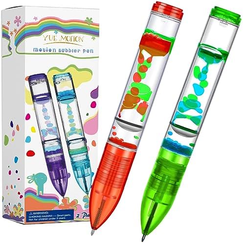 Yue Motion Liquid Fidget Pens 2 Pack