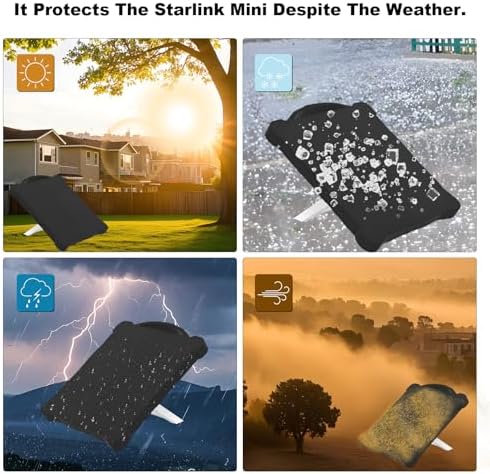 Starlink Mini Protective Cover Military-Grade Shockproof Case