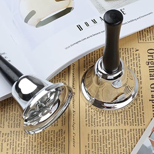 Joyberg 2 Pack Silver Steel Hand Bells