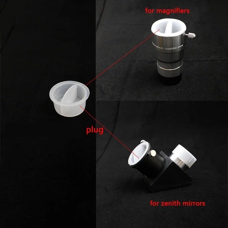 2 Dust Cap and Plug Set for Telescope Eyepieces and Accessories