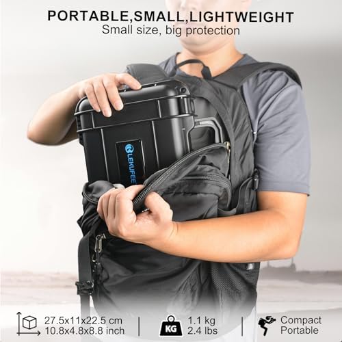Lekufee Waterproof Carrying Case for Insta360 X5 X4 X3
