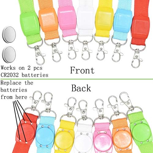 LED Flashing Cruise Lanyard with Keychain Holder