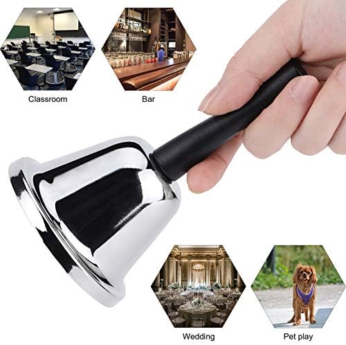MROCO Loud Hand Bell for Classroom and Alarm