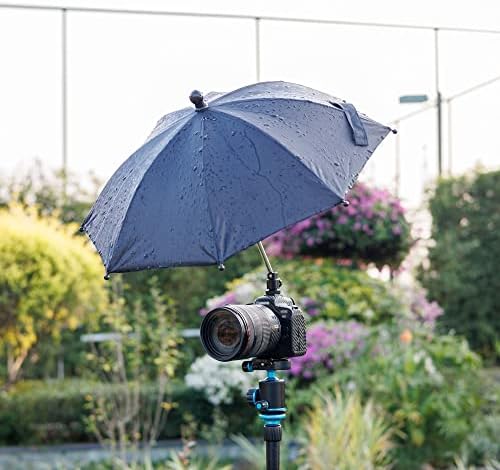 Kiorafoto Camera Hot Shoe Umbrella Rain Cover for Canon and Nikon