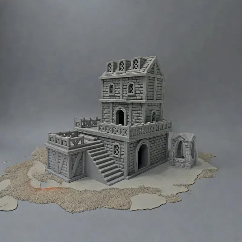 Hautico Medieval Terrain Set for 18mm Miniatures Wargames
