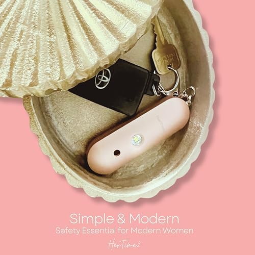 HerTime2 Personal Safety Alarm - Waterproof Keychain
