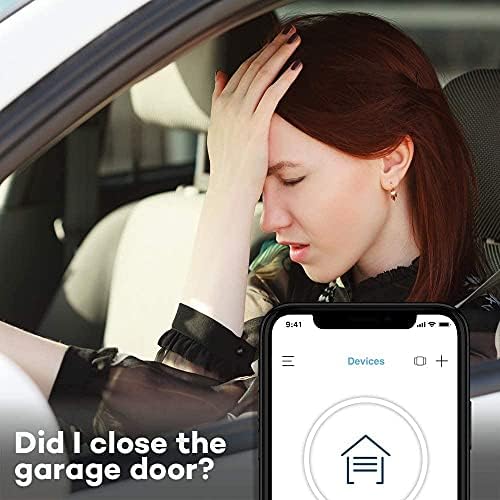 CHAMBERLAIN Smart Garage Control Wireless Hub and Sensor with Wifi Bluetooth for Garage Door