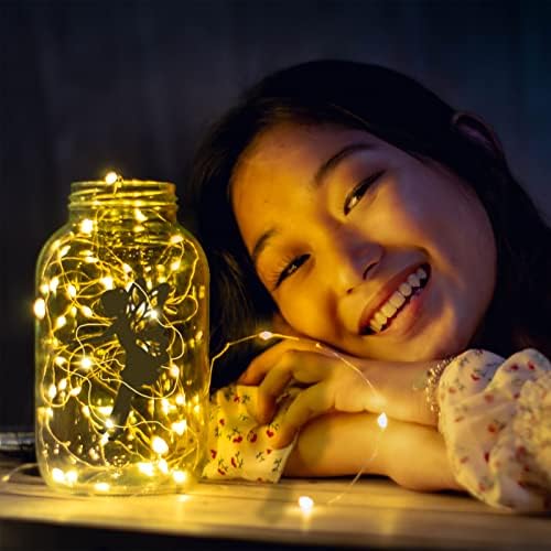 34 Piece Laser Cut Cardboard Fairies for Decorations