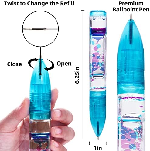 Yue Motion Liquid Fidget Pens 2 Pack