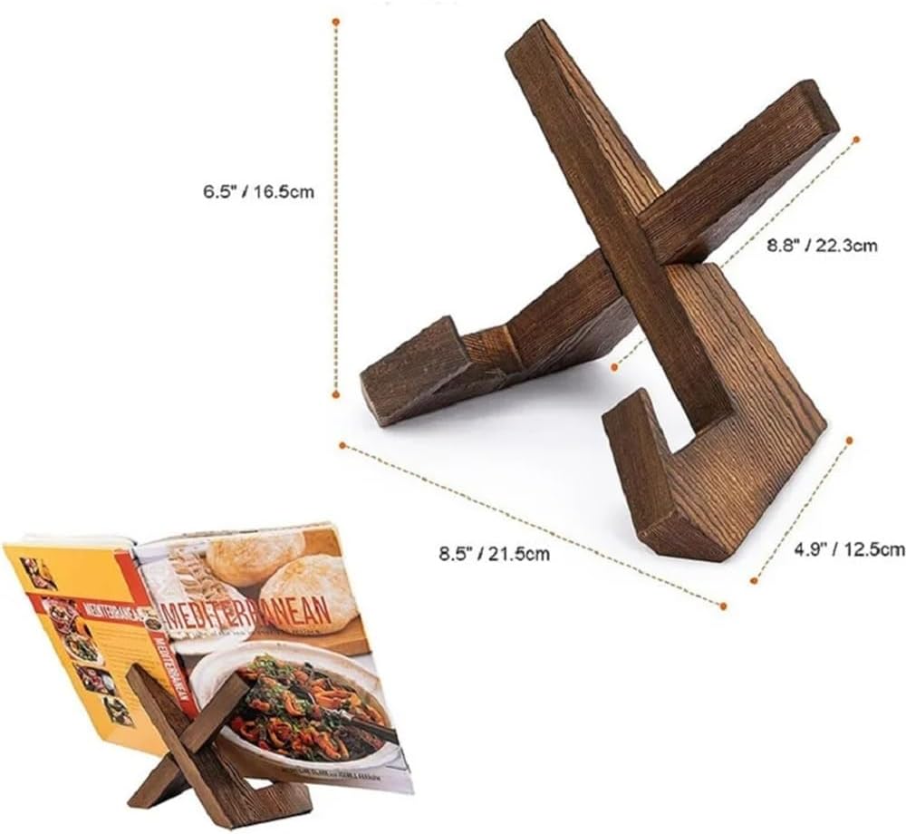 Premium Wood CD Record Storage Rack with Classic Design